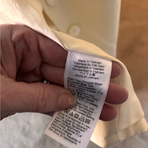 J Crew Essential Cutaway Vest top in textured satin - Picture 8 of 8